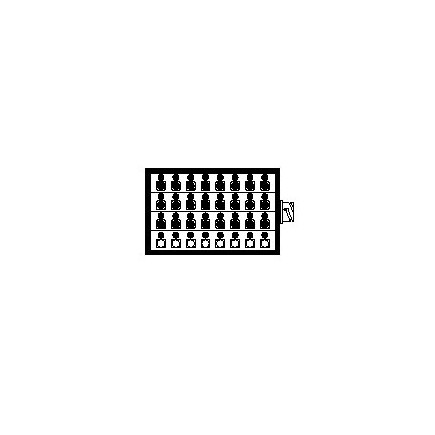 PROEL STAGE BOXJ2408S Audio Stage Boxes - PROFESSIONAL Series Stage Box 24x XLRf, 8x XLRm